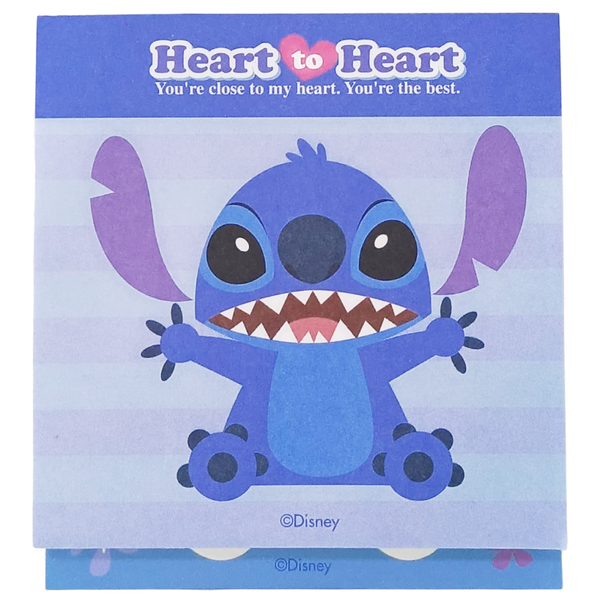 Disney Stitch Collection Hollowed Note Pad (80 Sheets, Stitch)