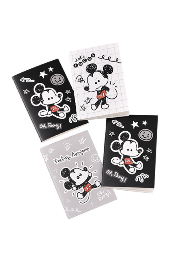 Disney Marvellous Mickey Collection Small Stitch-bound Book Set (4*28 Sheets)