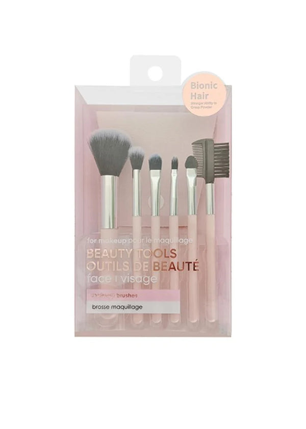 Portable Makeup Brushes Set (7 pcs)