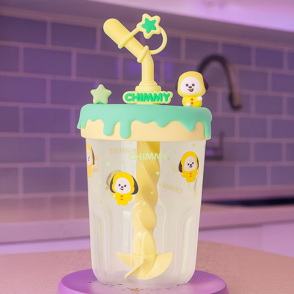 BT21 BABY Collection Plastic Bottle with Stir Straw 560mL