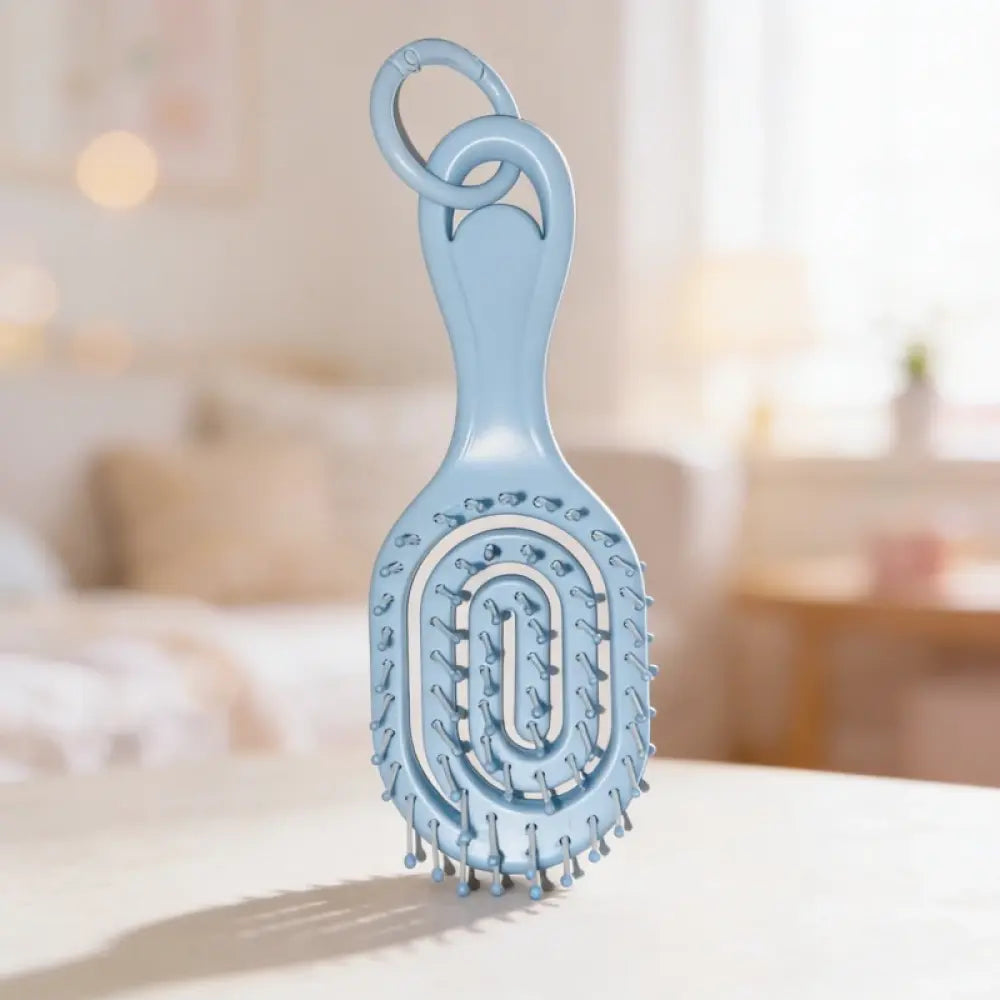 Mini Vented Hairbrush with Hanging Hole Mini Vented Hairbrush with Hanging Hole
