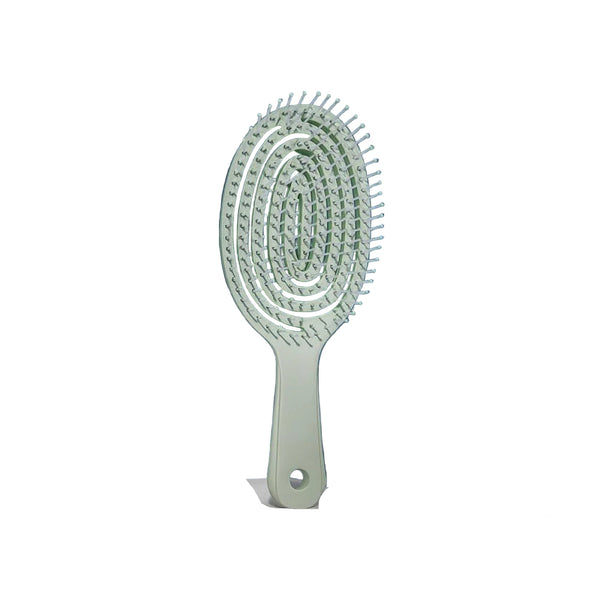 Vented Hair Brush (Green)