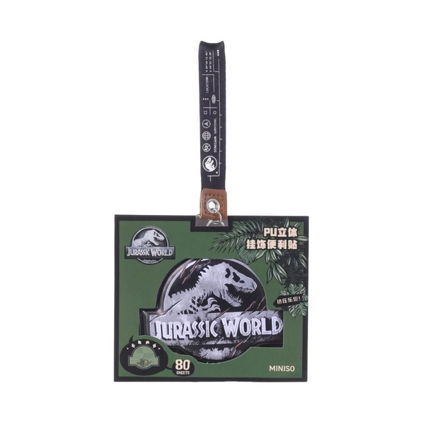 Jurassic World Collection PU 3D Pendant Sticky Notes (Logo)