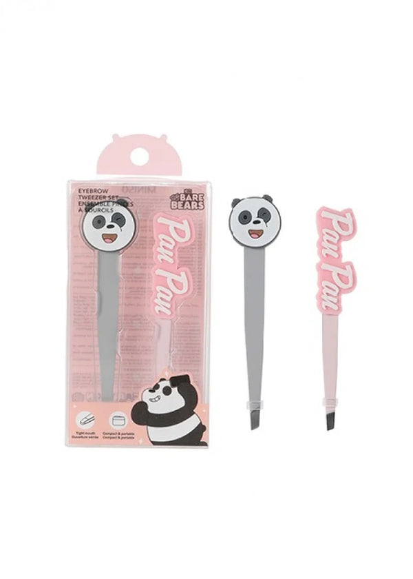 We Bare Bears Collection 5.0 Eyebrow Tweezer Set(Panda)