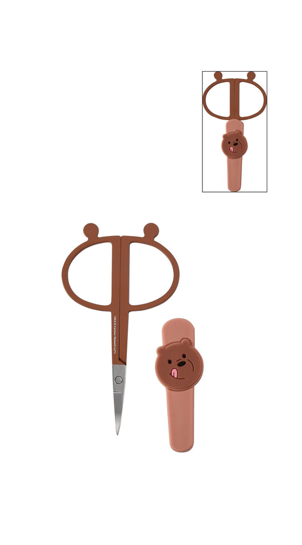 We Bare Bears Collection 5.0 Grooming Scissors (Grizz)