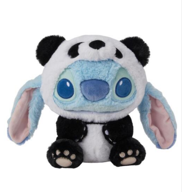 Disney Stitch Collection 11in. Costume Animal Plush Toy (Panda Stitch)