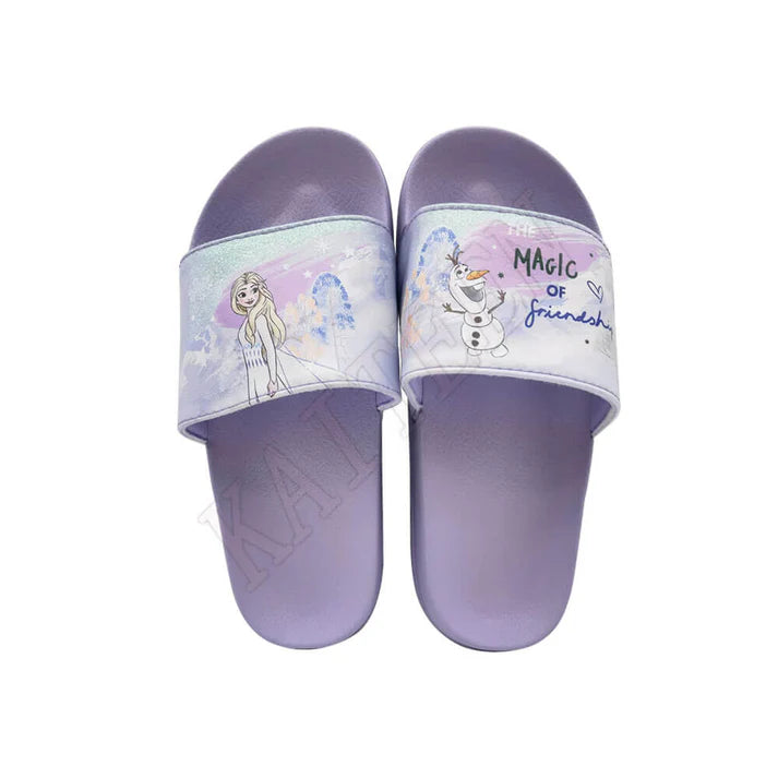 Disney Frozen Collection 2.0 Women's Fashion Slippers (Purple 37-38)