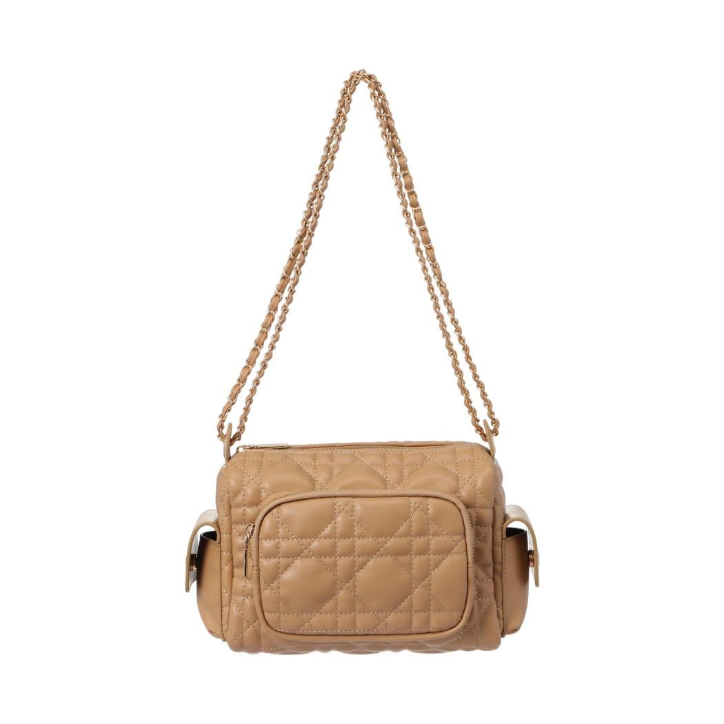 Classic Quilted Series Shoulder Crossbody Bag(Khaki) Classic Quilted Series Shoulder Crossbody Bag(Khaki)