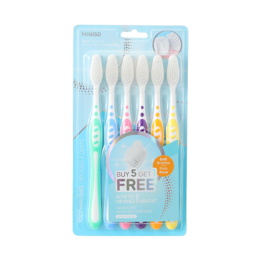 Deep Cleaning Toothbrushes Value Pack (5 + 1 Bonus) Deep Cleaning Toothbrushes Value Pack (5 + 1 Bonus)