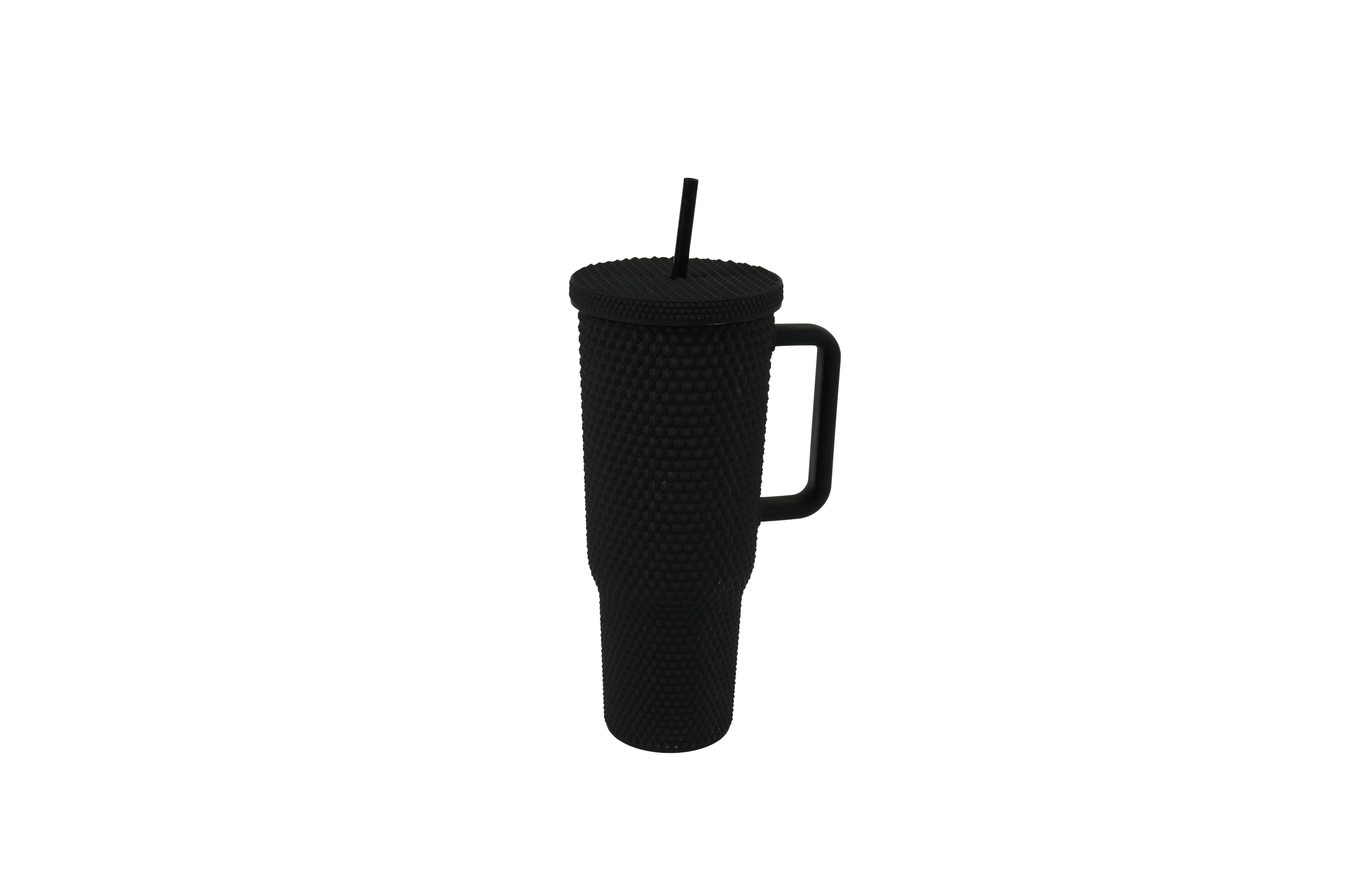 Plastic Bottle with Straw 1000mL(Black) Plastic Bottle with Straw 1000mL(Black)