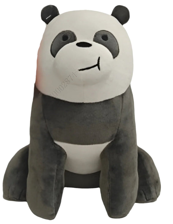 We Bare Bears Seaside Music Festival 11in. Crouching Plush Toy (Panda)