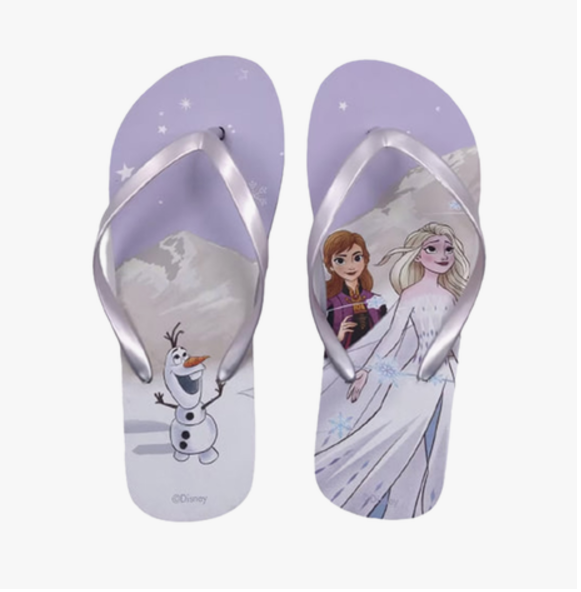 Disney Frozen Collection2.0 Women's Flip-Flops(Purple,35-36)