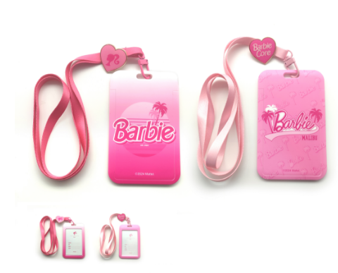 Barbie Pink Collection Card Holder with Badge