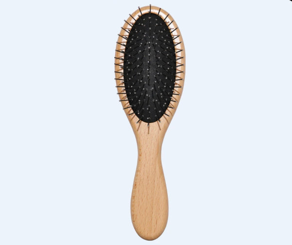 Harmony Series Large Oval Steel-Bristled Cushion Hairbrush