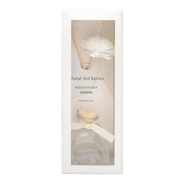 Minimalist Floral Series Reed Diffuser(Gardenia,35mL)