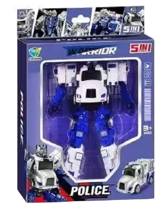 5-in-1 Transformation - Police(Commercial Truck, 4) 5-in-1 Transformation - Police(Commercial Truck, 4)