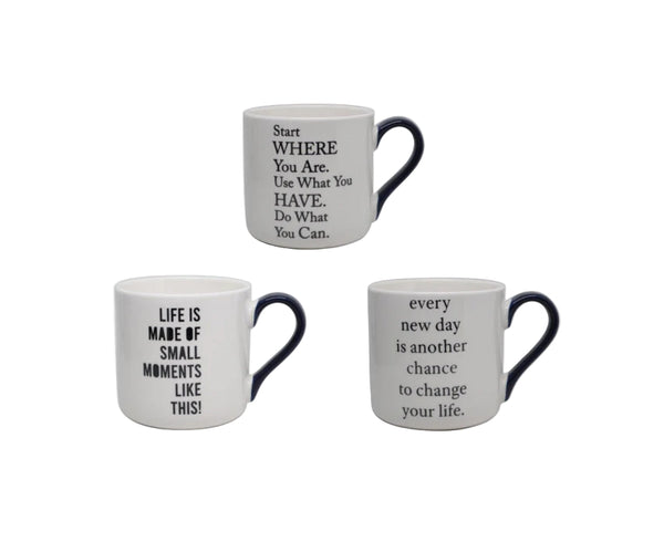 Classic Series Ceramic Mug with Handle 390mL (B)