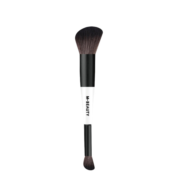 Classic Black White Series 2-in-1 Blush & Contour Brush