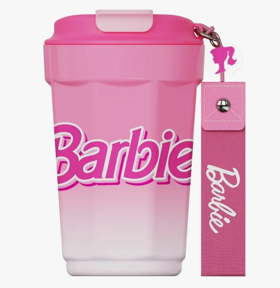 Fancy Barbie Collection Double Wall Steel Tumbler with Strap (360mL)