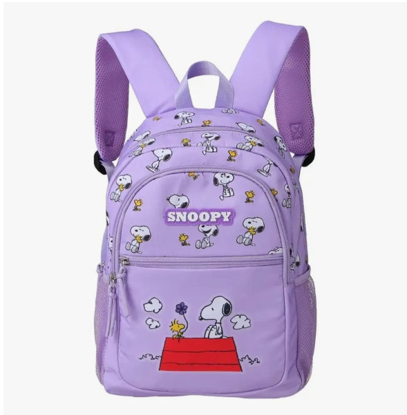 Snoopy Collection Students' Backpack(Purple)