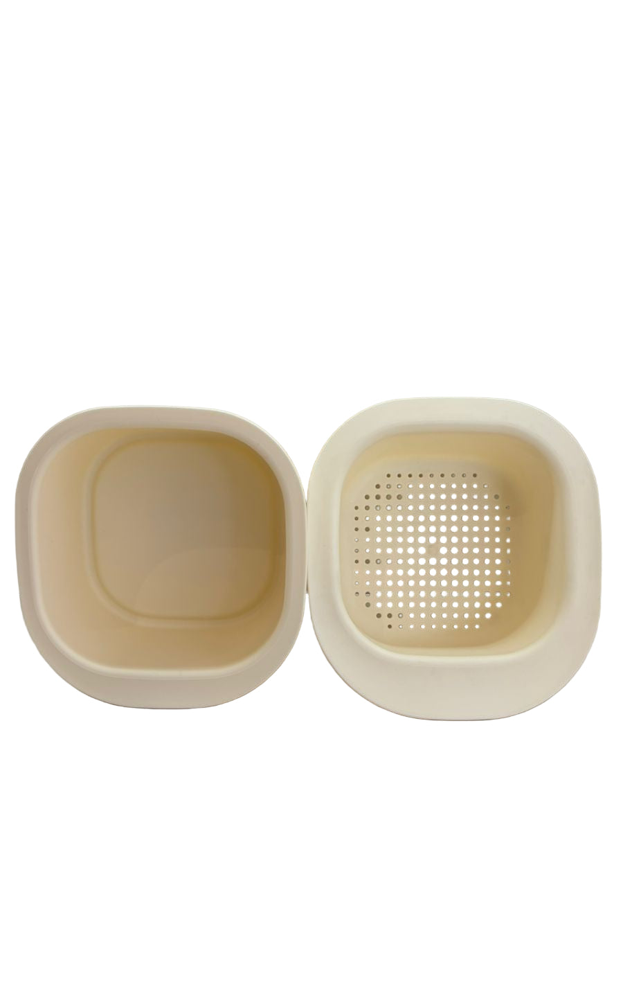 Square Kitchen Draining Basket (Beige) Square Kitchen Draining Basket (Beige)