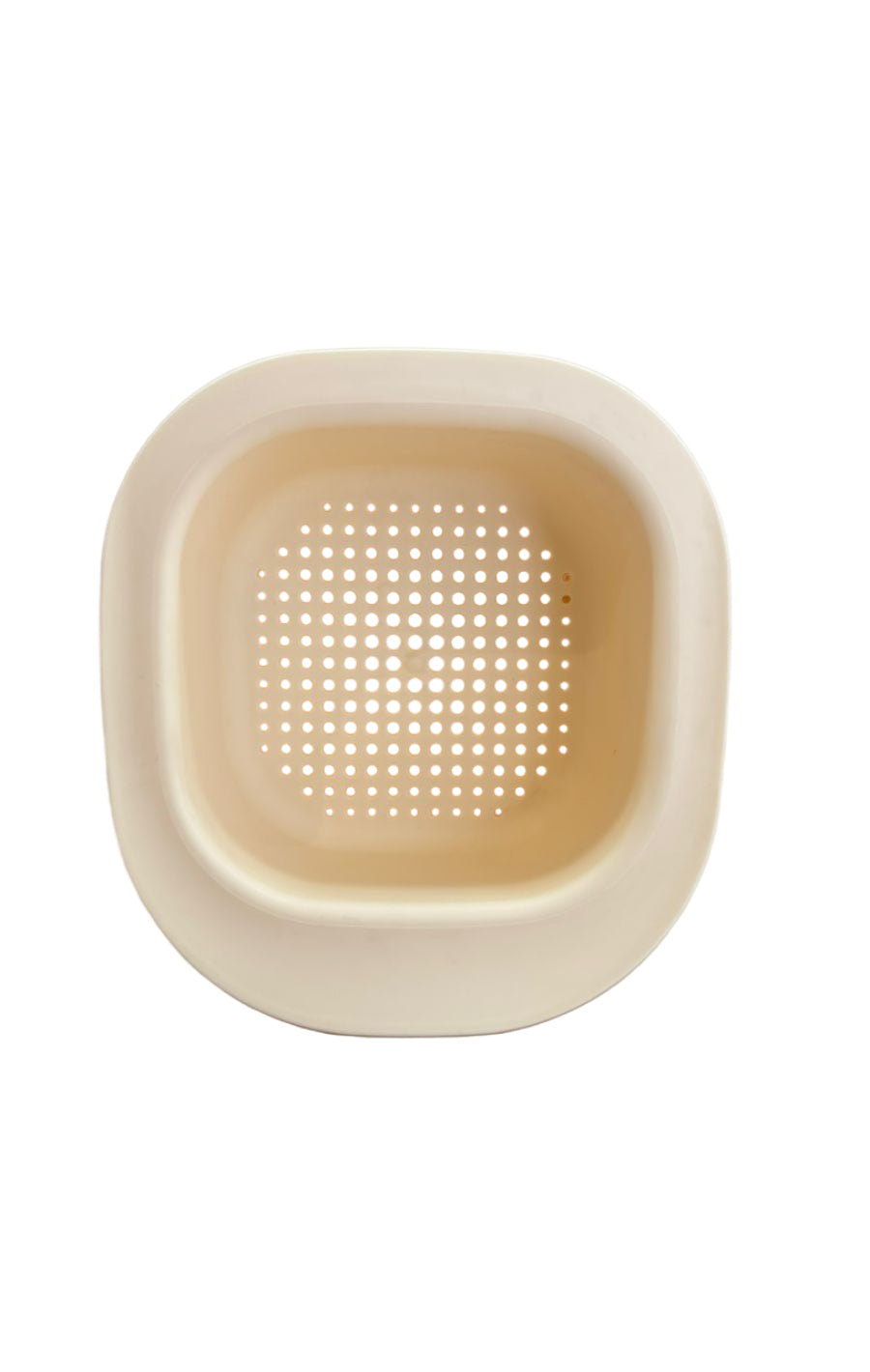 Square Kitchen Draining Basket (Beige)