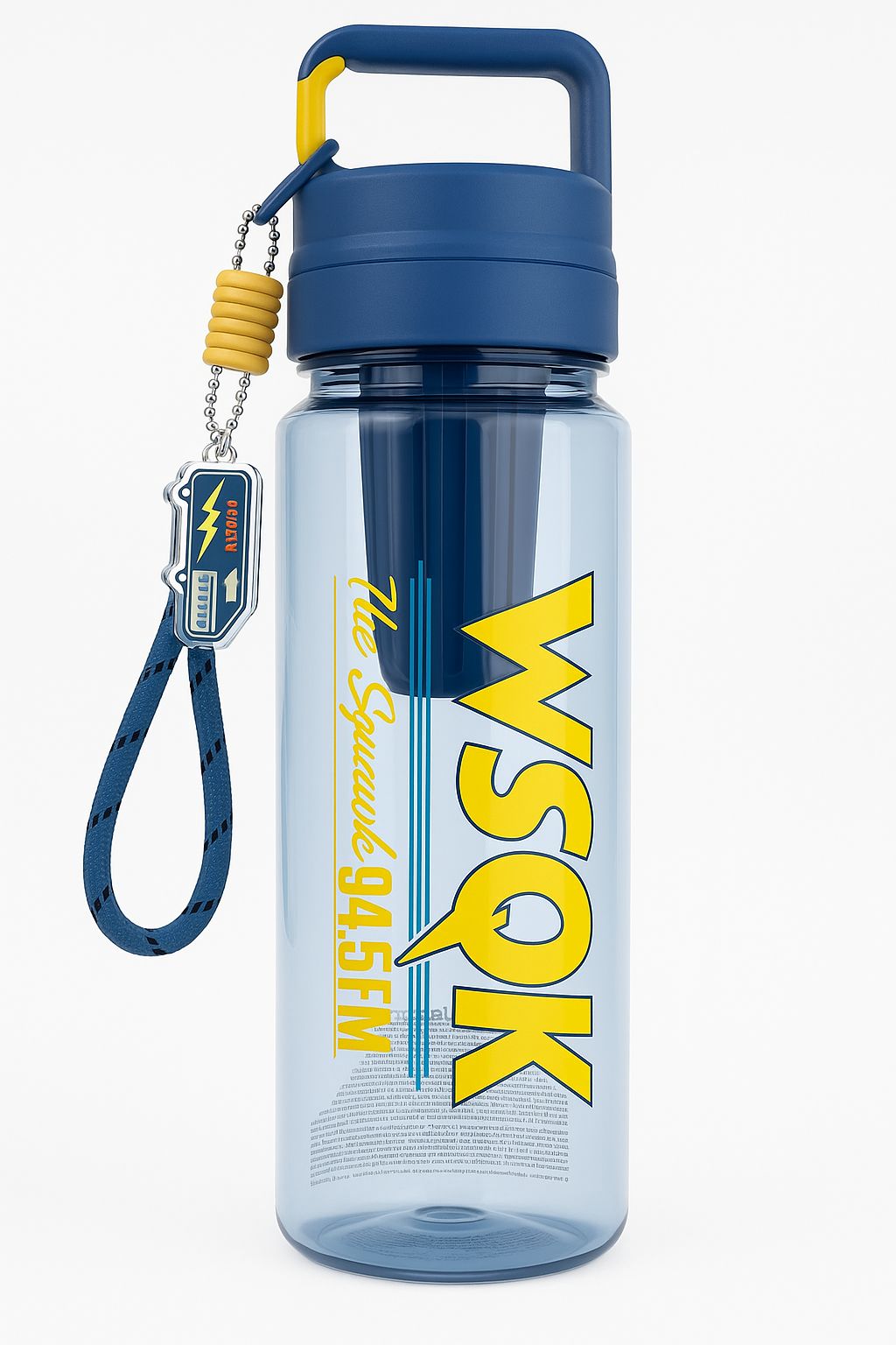 Stranger Things Collection Straw Bottle 850mL(Blue) Stranger Things Collection Straw Bottle 850mL(Blue)