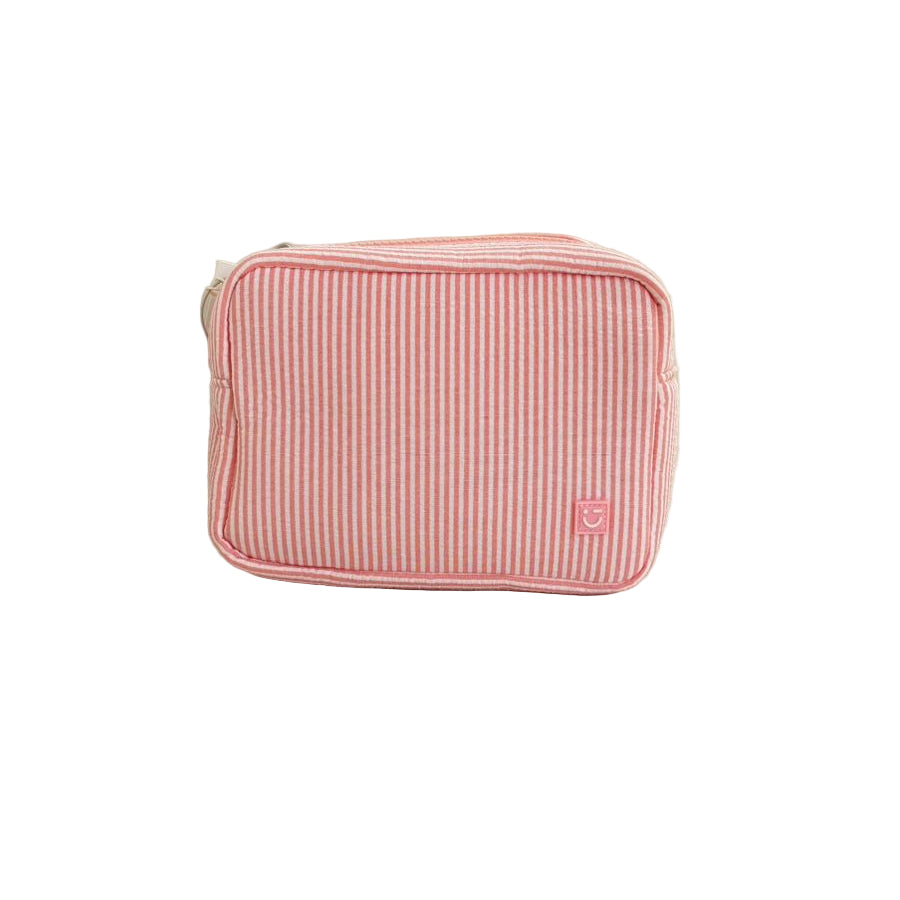 Striped Series Cosmetic Bag(Red)