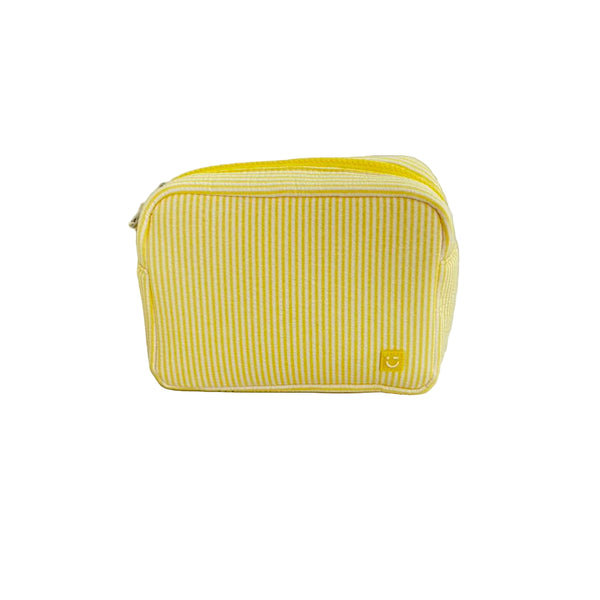 Striped Series Cosmetic Bag(Yellow)