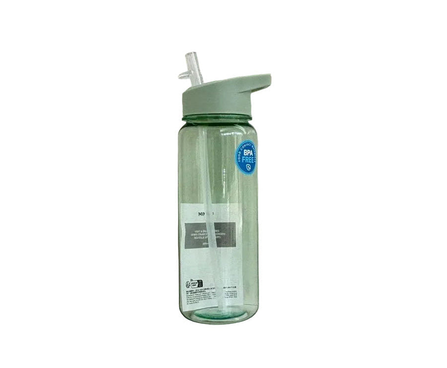 Light & Enjoy Series Sports Straw Bottle 600mL(Green) Light & Enjoy Series Sports Straw Bottle 600mL(Green)