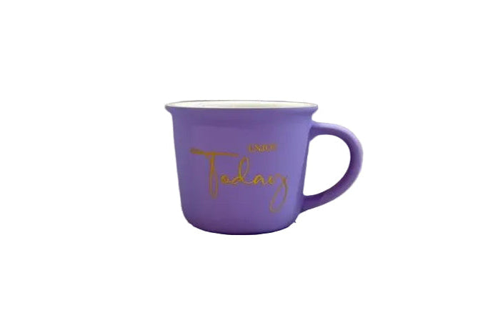 Colorful Series Ceramic Mug 310mL(Purple)