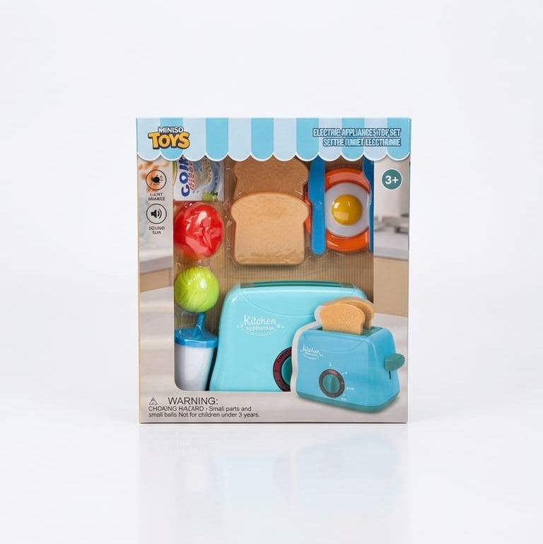 Role Play Electric Appliance Toy Set(Toaster)