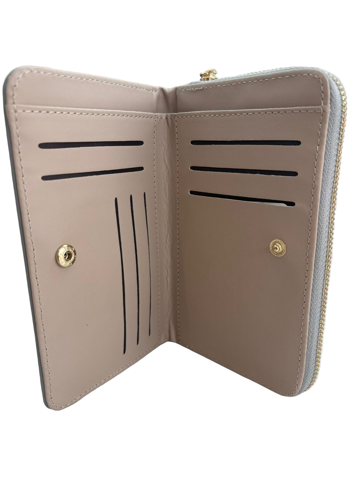 Envelope Design Zip-Around Women's Wallet(Light Blue) Envelope Design Zip-Around Women's Wallet(Light Blue)