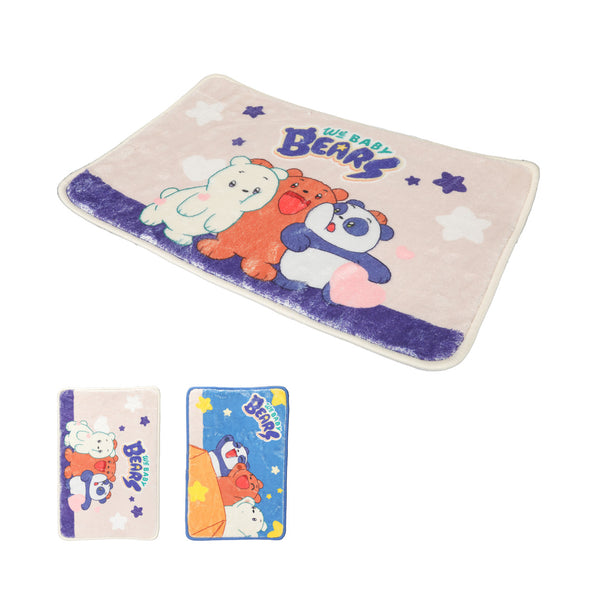 We Bare Bears Baby Collection Imitation Cashmere Floor Mat