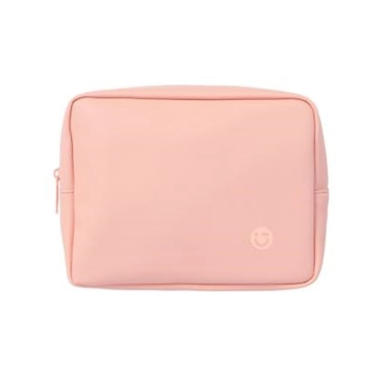 Solid Color Cosmetic Bag (L)(Light Pink) Solid Color Cosmetic Bag (L)(Light Pink)