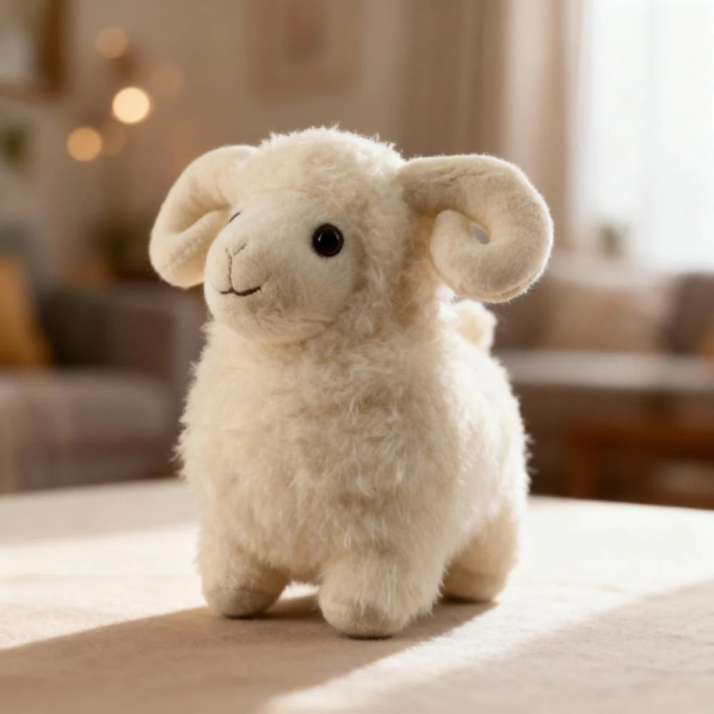 8in. Standing-posture Lamb Plush Toy(White) 8in. Standing-posture Lamb Plush Toy(White)