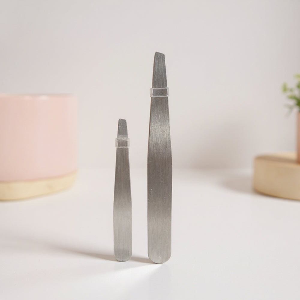 1+1 Slanted Eyebrow Tweezers Set 1+1 Slanted Eyebrow Tweezers Set