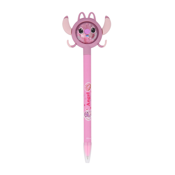 Disney Stitch Collection Angel Shaking Figure Ballpoint Pen (1.0mm, Black)（PDQ）
