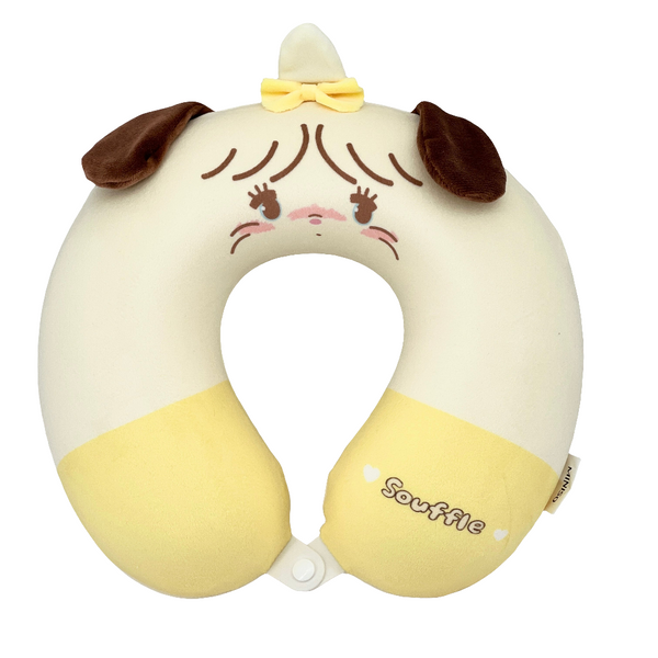 MIKKO Collection Memory Foam Neck Pillow (Souffle)