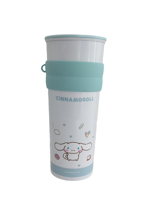 Sanrio characters Collection Stainless Steel Tumber with Pendant and Straw 800mL(Cinnamoroll)