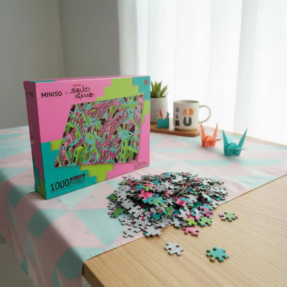 SQUID GAME Collection 1000-Piece Puzzle (A) SQUID GAME Collection 1000-Piece Puzzle (A)