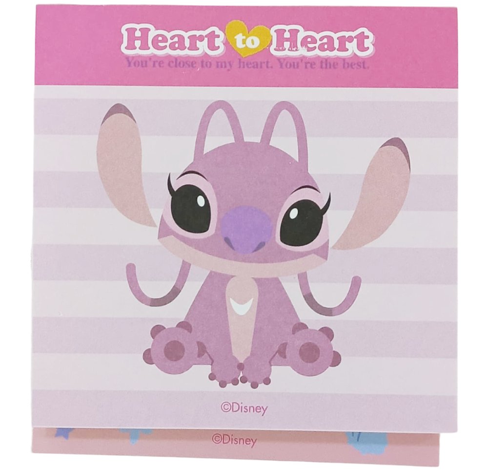 Disney Stitch Collection Hollowed Note Pad (80 Sheets, Angel) Disney Stitch Collection Hollowed Note Pad (80 Sheets, Angel)