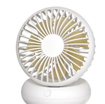 Cooling Portable Desktop Fan (White)