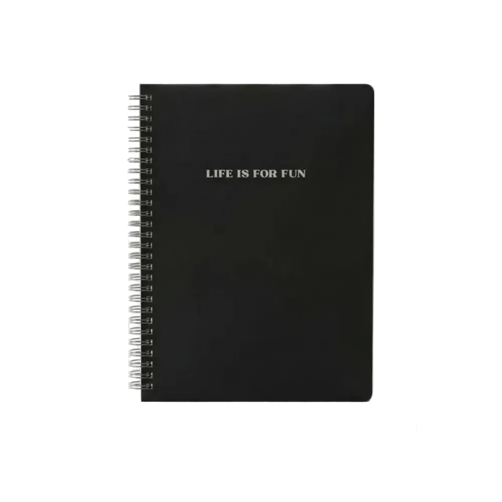 Sweet Dreams B5 Wire-bound Book (Black) (60 Sheets) Sweet Dreams B5 Wire-bound Book (Black) (60 Sheets)