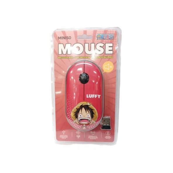 One Piece Wireless Silent Mouse  Model: E160(Luffy)