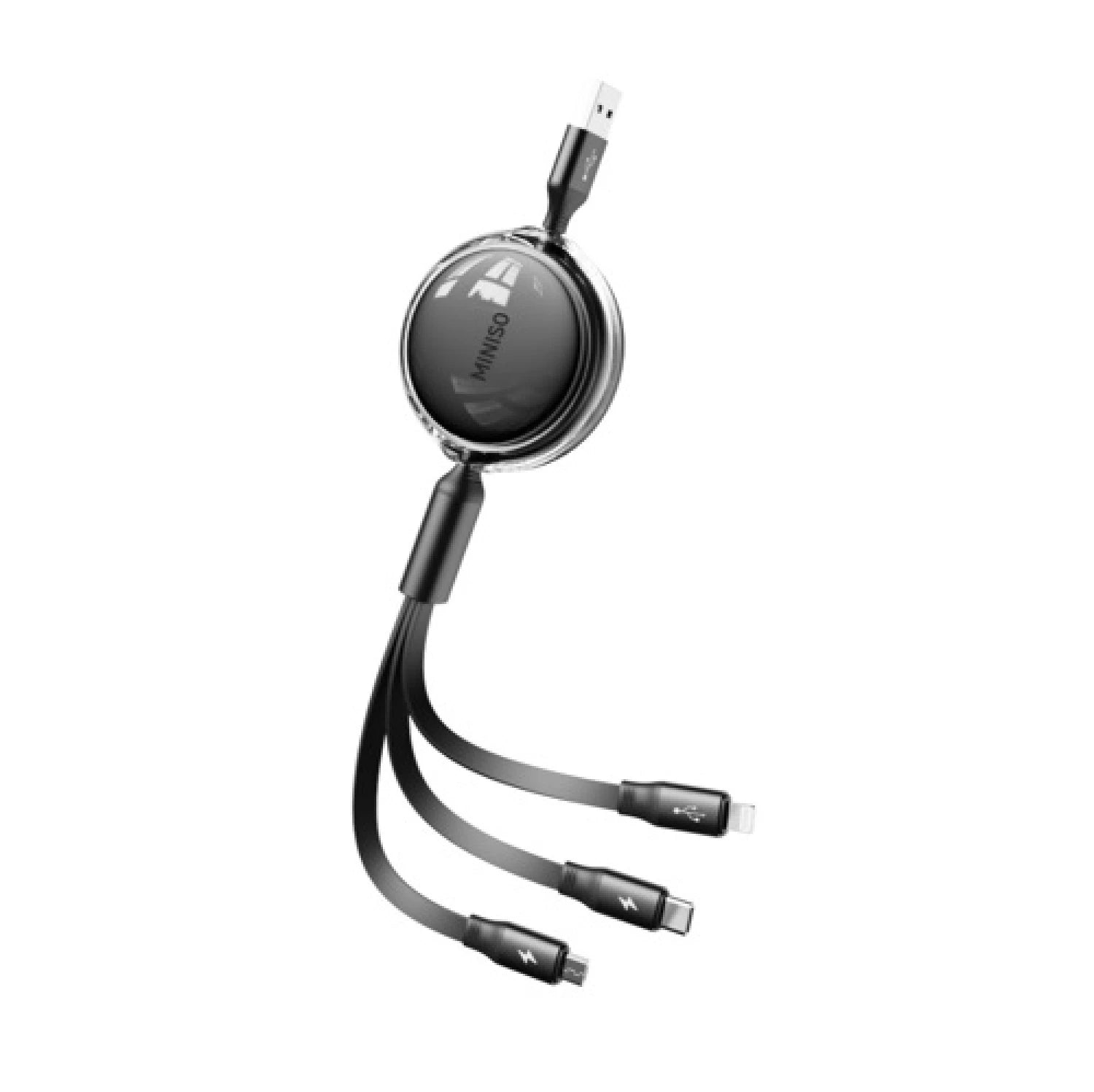Ice Brick Series 2.0 3-in-1 USB Cable (Black) Ice Brick Series 2.0 3-in-1 USB Cable (Black)