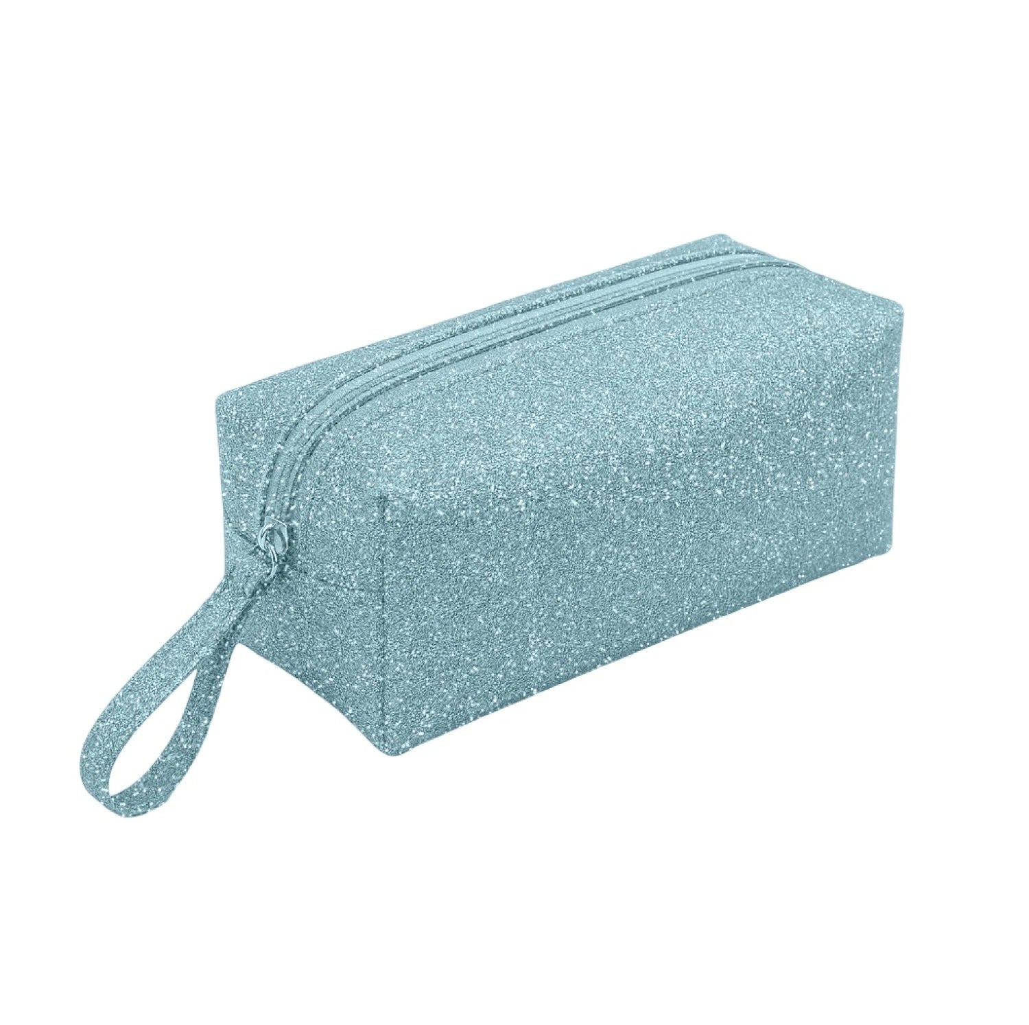 Glitter Series Glittery Pencil Case (20*7*7cm) (Blue)
