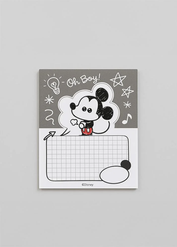 Disney Marvellous Mickey Collection 3D Note Pad (30 Sheets)