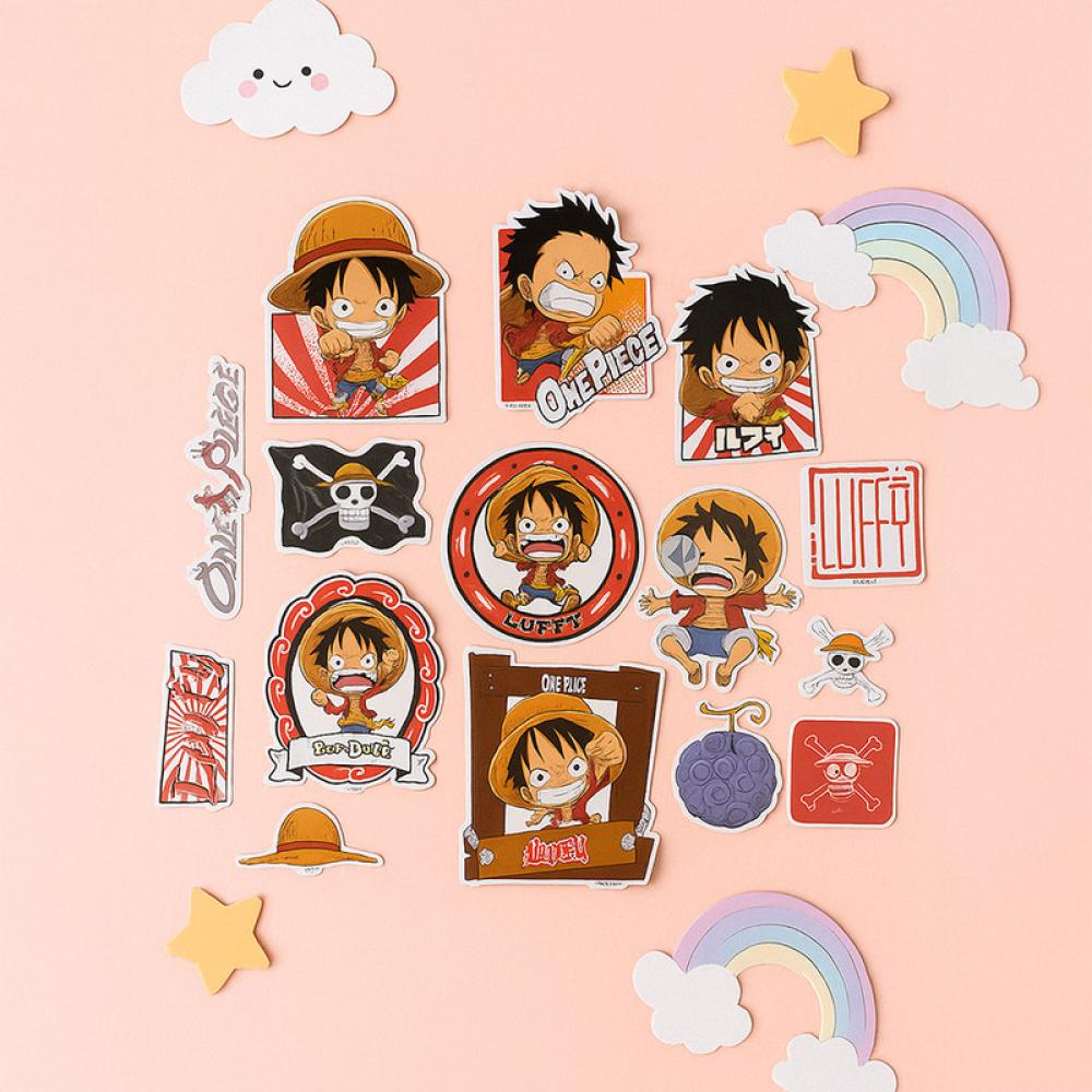 One Piece Classic Collection Decoration Stickers (Luffy One Piece Classic Collection Decoration Stickers (Luffy