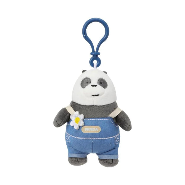 We Bare Bears Camping Day Collection Figure Plush Pendant(Panda)